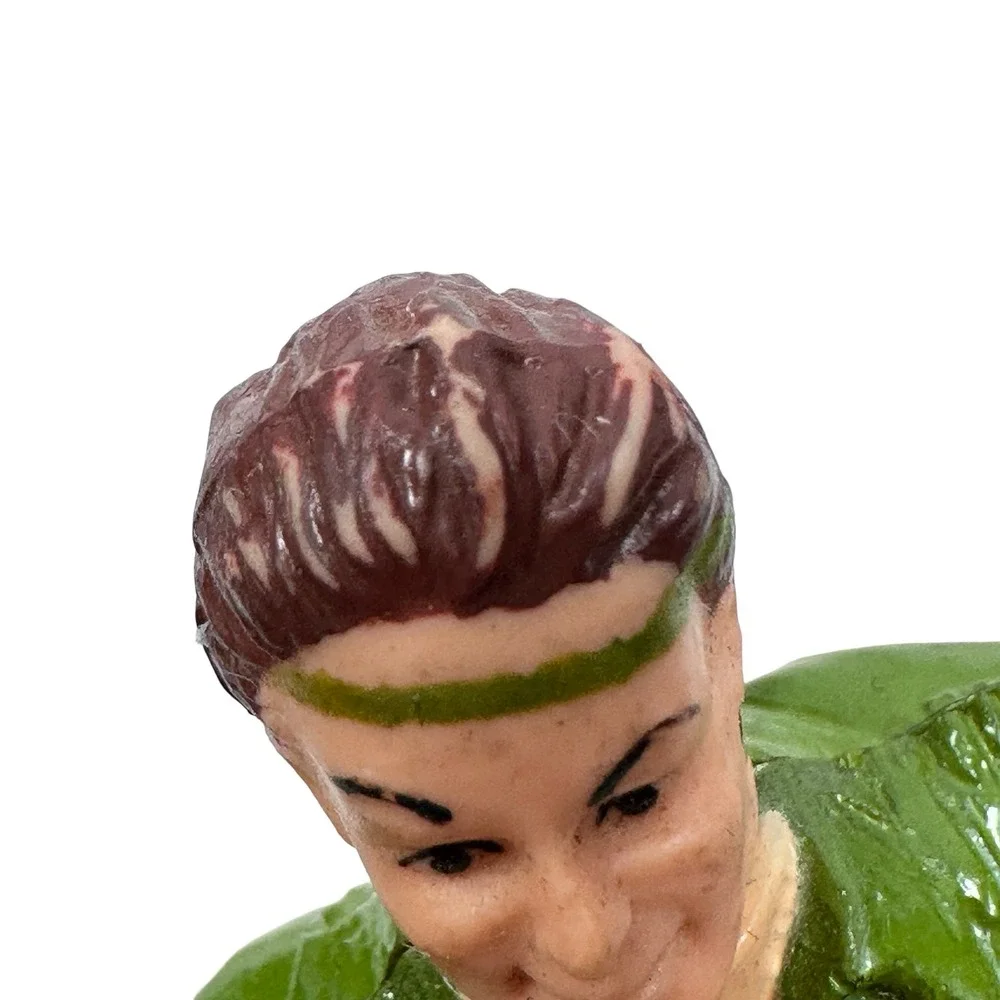 Vintage 1991 TriStar Pictures Peter‎ Pan Action Figure Green Outfit 4.5 Inch